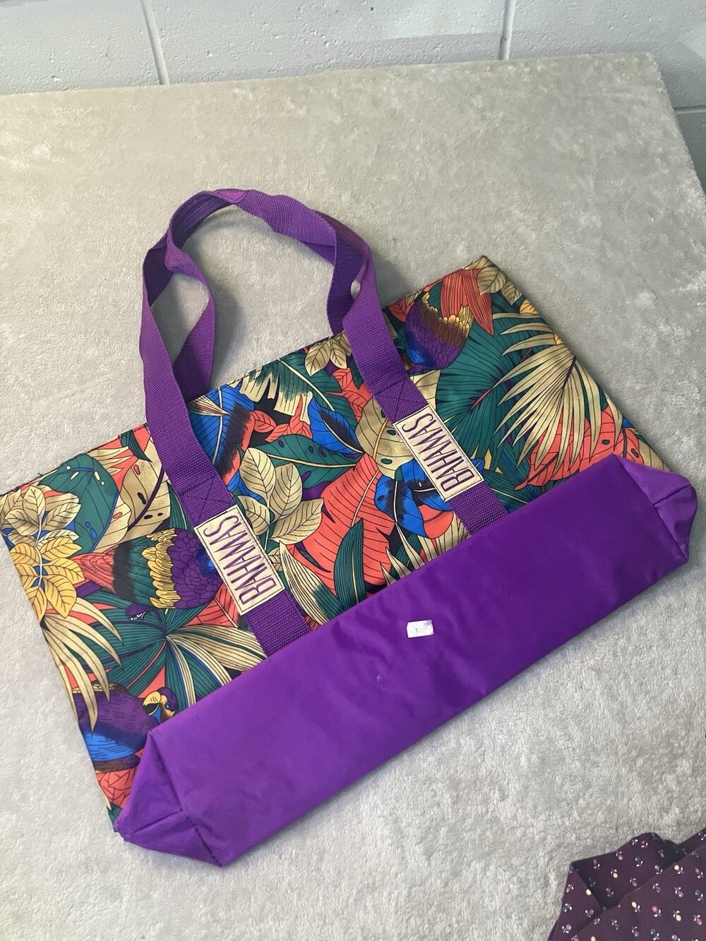 Bahamas Vintage Collectible Bag Tote Vintage Tote